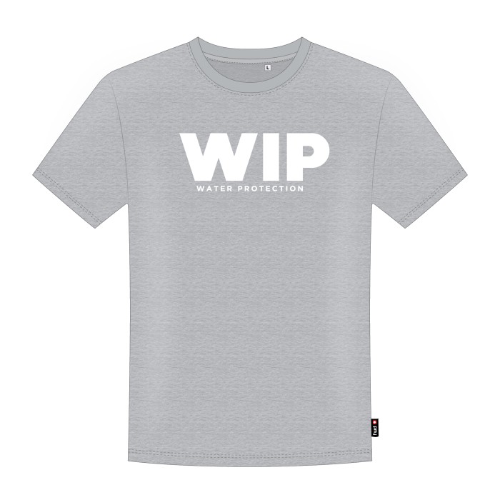 T-SHIRT LOGO WIP GREY